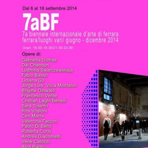 7 Biennale Arte Ferrara