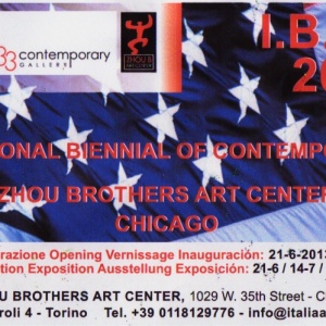 INTERNATIONAL BIENNIAL OF CONTEMPORARY ART ZHOU BROTERS ART CENTER CHICHAGO