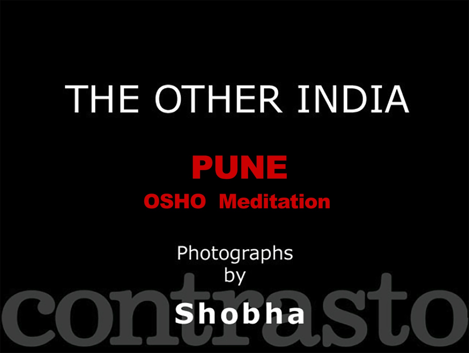  OSHO INTERNATIONAL MEDITATION RESORT PUNE   