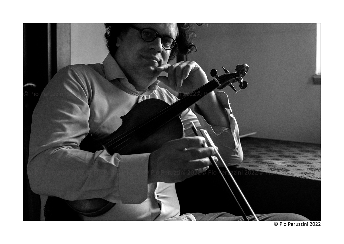 Luca Giardini violinista - Luca Giardini concertista a Lallio (Bg) nella chiesa di S. Bernardino